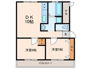 高津橋農住団地E棟の物件間取画像